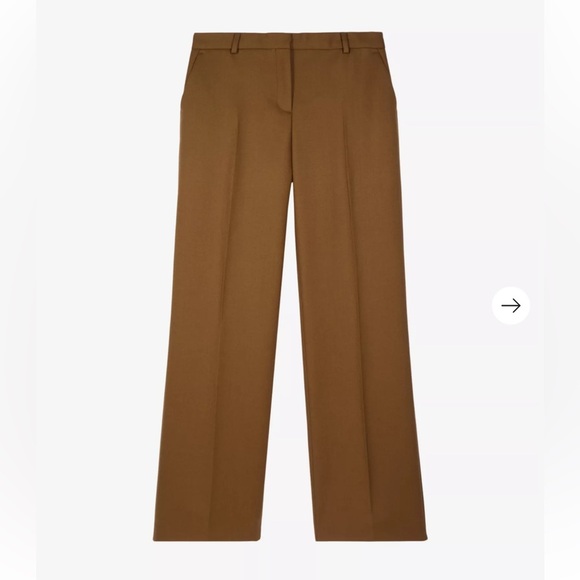 THE KOOPLES
Pressed-creases straight-leg mid-rise wool trousers- US 2 - FR 34 - Picture 4 of 8